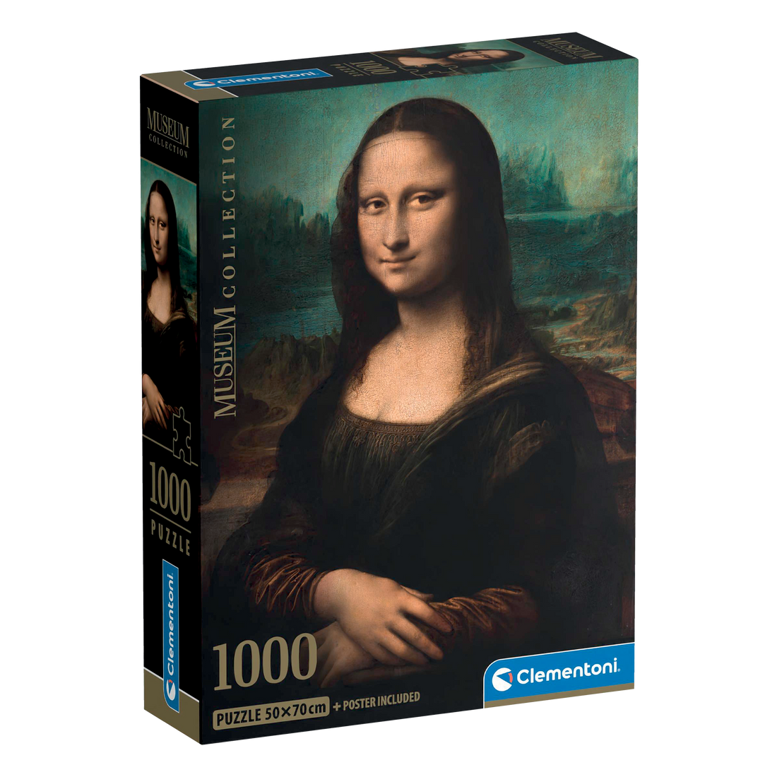 PZ1000: MUSEUM: MONA LISA - DA VINCI CLEMENTONI PUZZLES