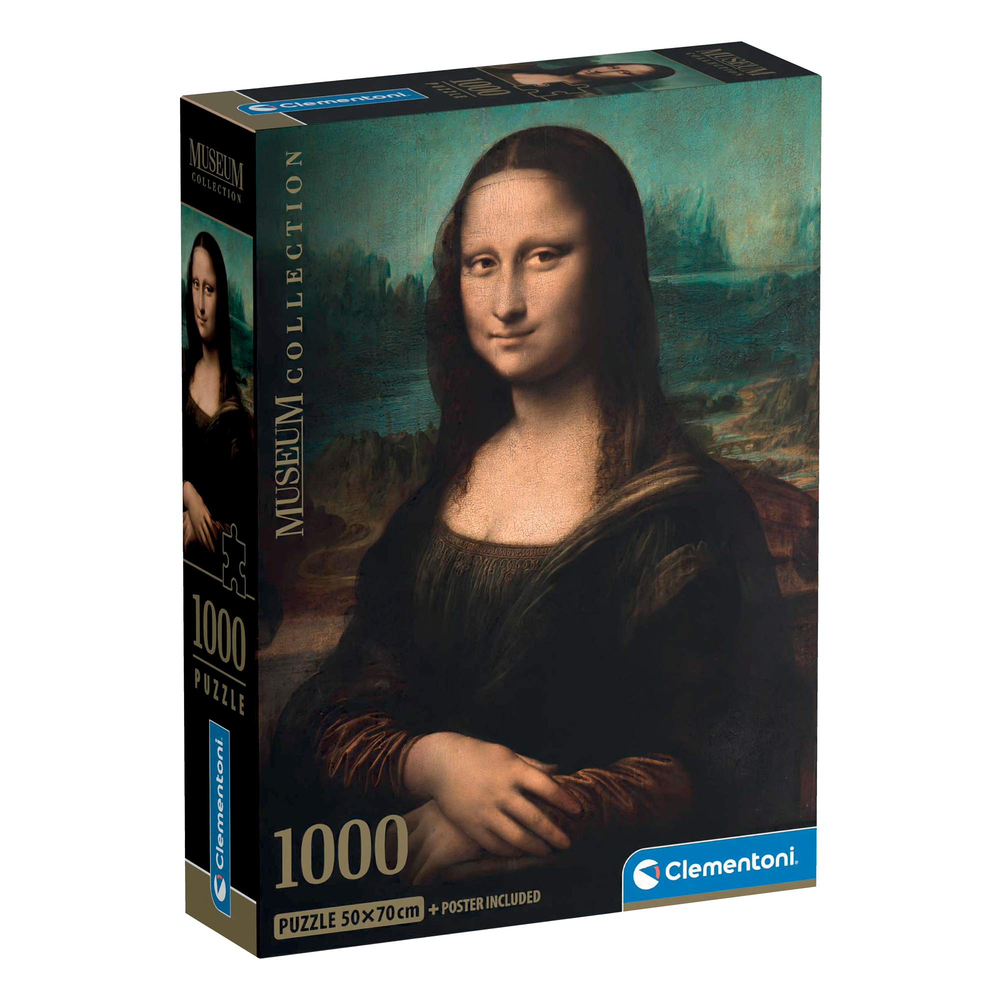 PZ1000: MUSEUM: MONA LISA - DA VINCI CLEMENTONI PUZZLES