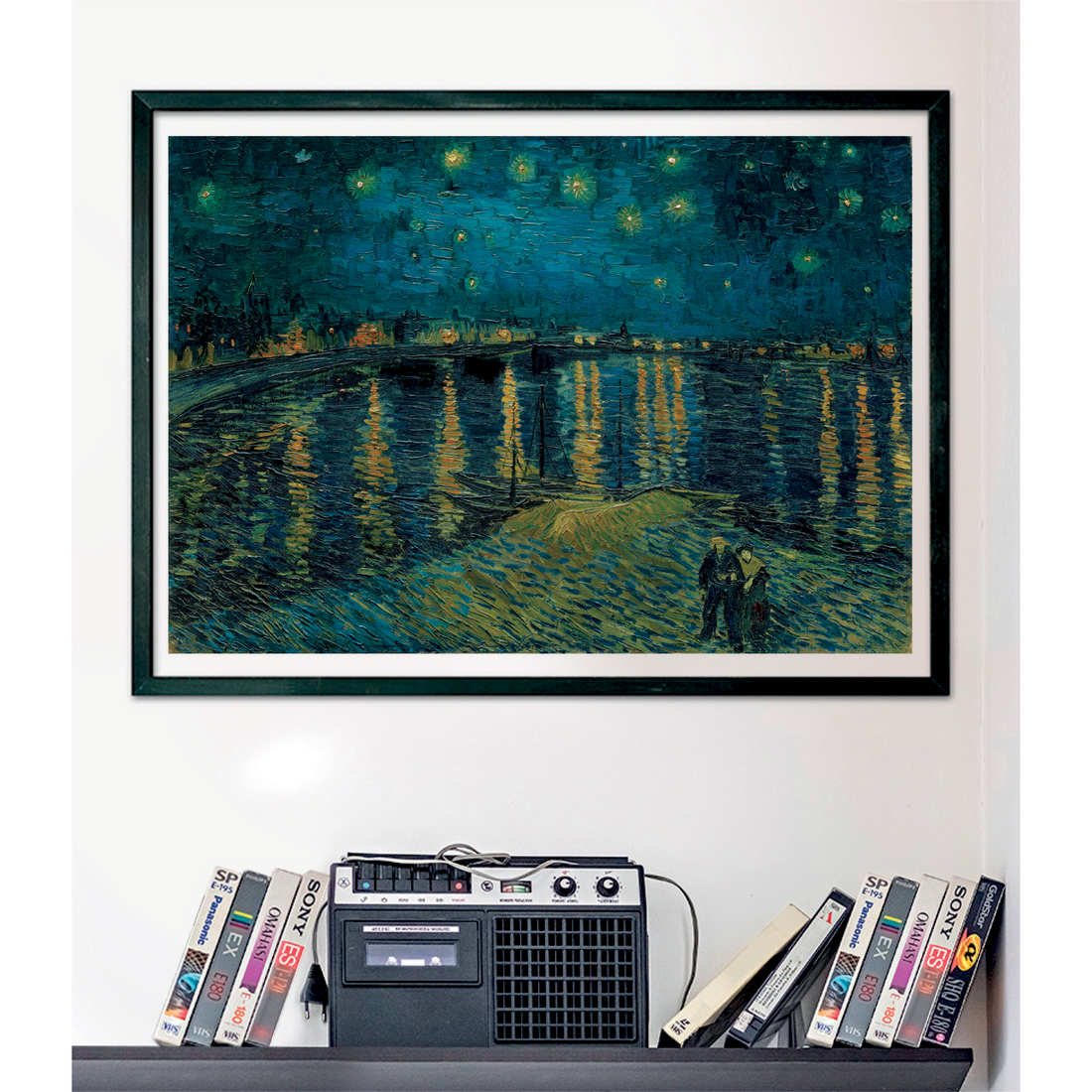 PZ1000: MUSEUM: LA NUIT ÉTOILÉE SUR LE RHÔNE - VAN GOGH - CLEMENTONI