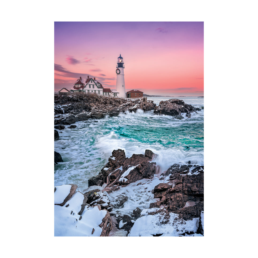 PZ1000: FIRST SNOW AT PORTLAND HEAD