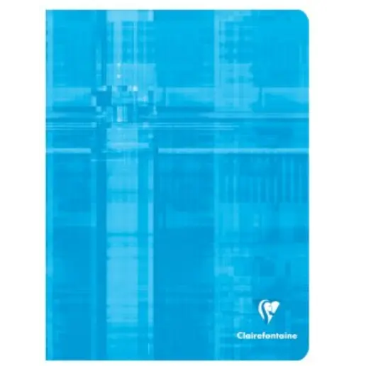 Carnet agrafé seyès -assortis- 120 pages (17x22cm) CLAIREFONTAINE