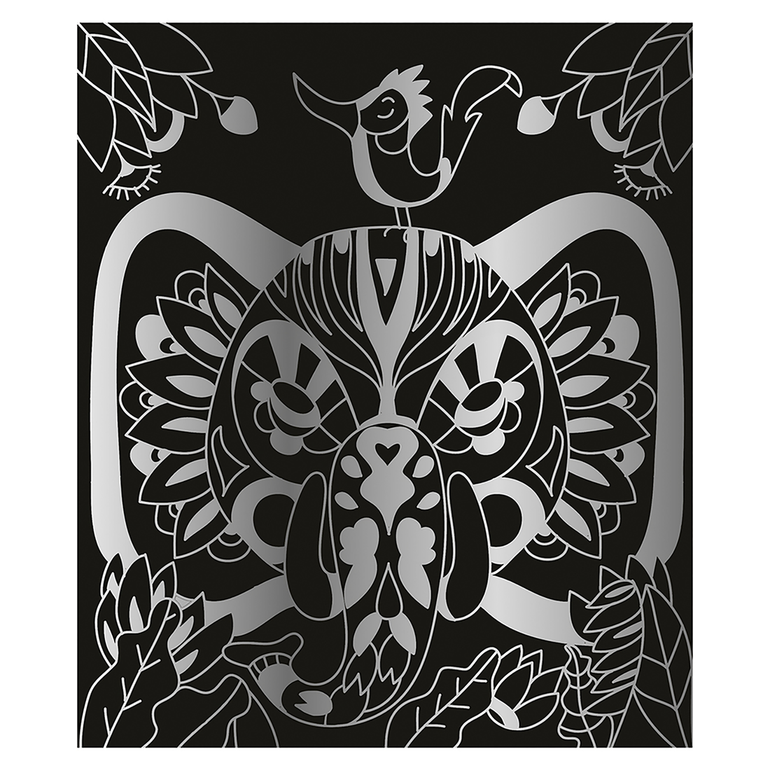 SCRATCH ART ANIMAUX DU MONDE - 5 CARTES JANOD
