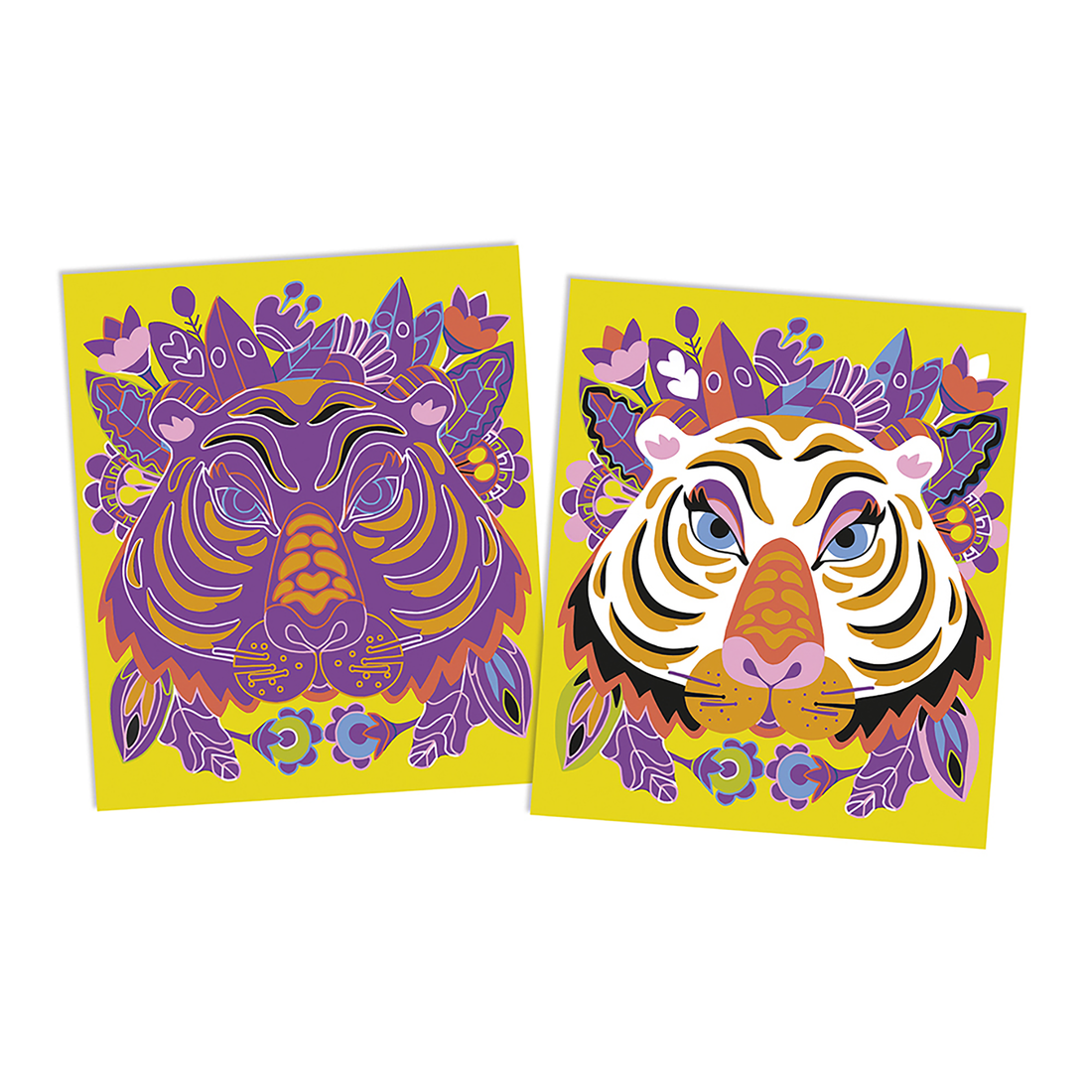SCRATCH ART ANIMAUX DU MONDE - 5 CARTES JANOD