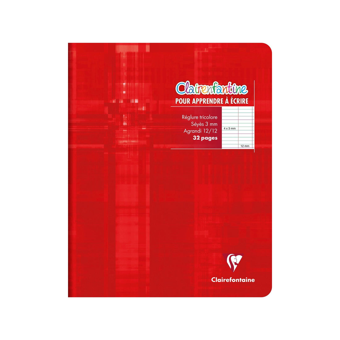 Notebook French Ruled 3 mm Assorted Stapled  32 pages (6,7 x 8,7 in)
