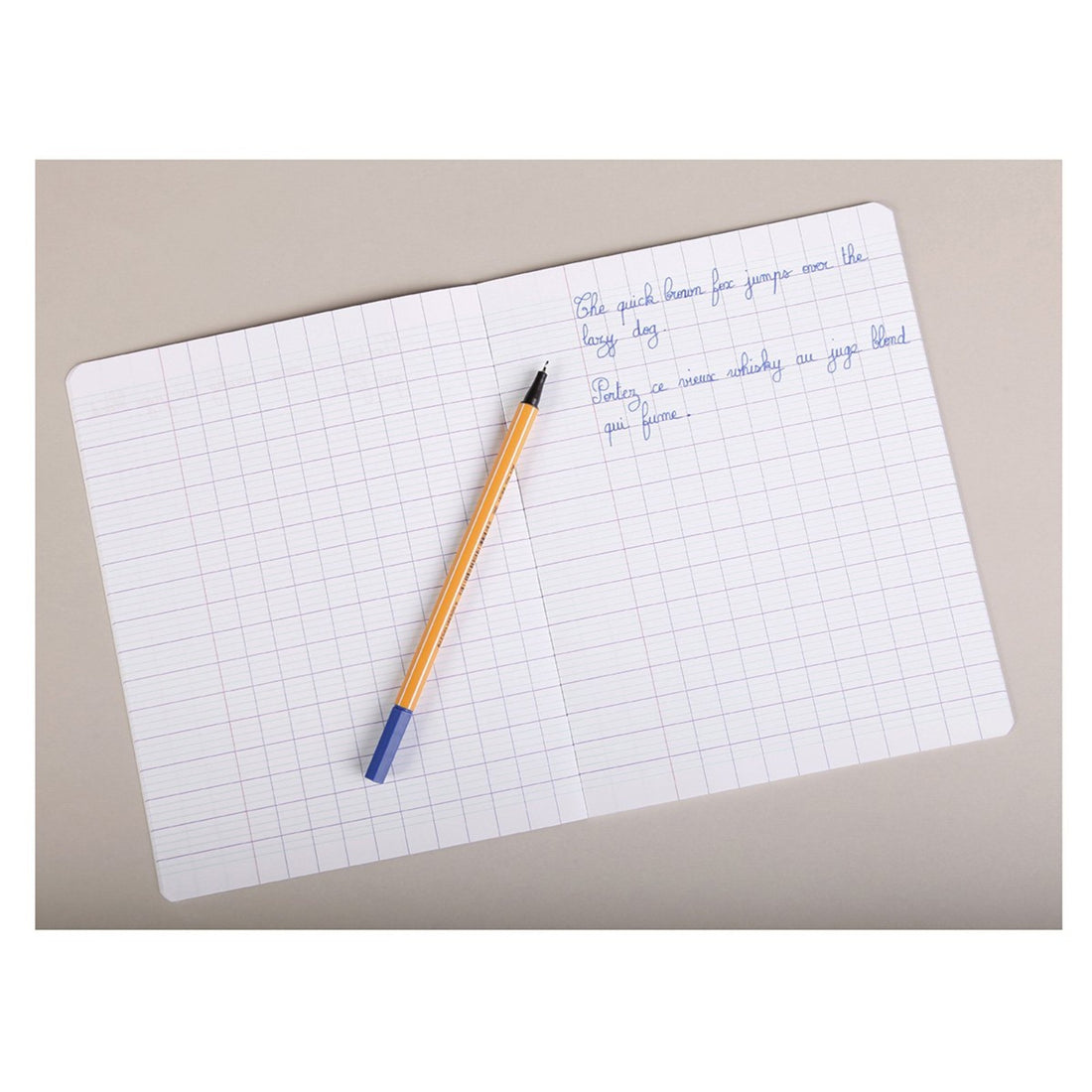 Notebook French Ruled 3 mm Assorted Stapled  32 pages (6,7 x 8,7 in)