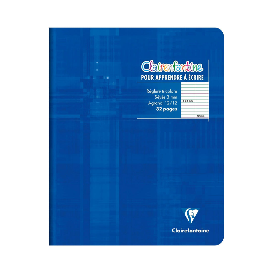 Notebook French Ruled 3 mm Assorted Stapled  32 pages (6,7 x 8,7 in)