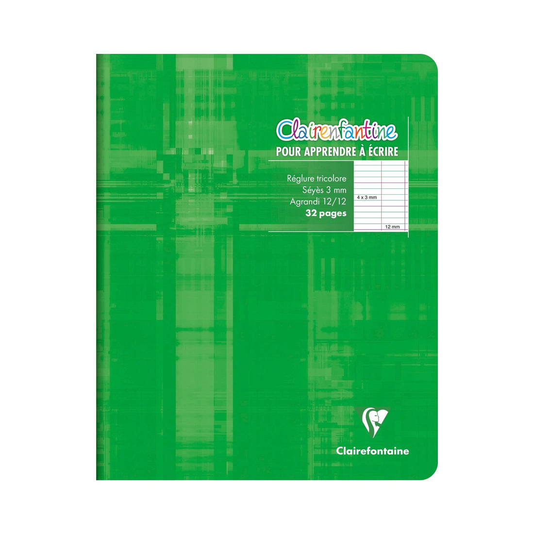 Notebook French Ruled 3 mm Assorted Stapled  32 pages (6,7 x 8,7 in)