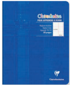 Clairenfantine Cahier agrafé seyès 3mm -assortis-  32 pages (17x22cm) CLAIREFONTAINE