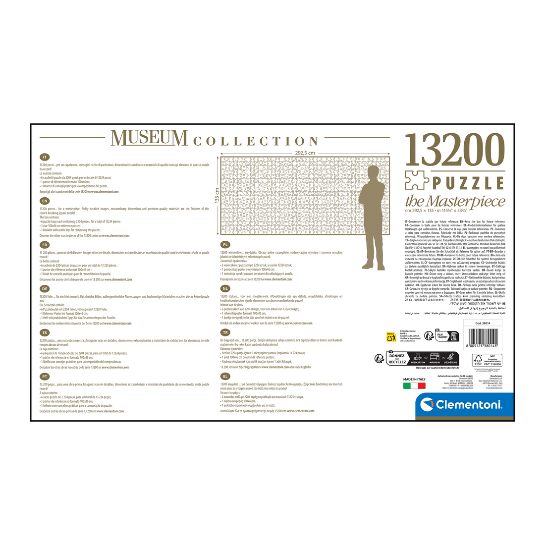 PZ13200: PICASSO, ''GUERNICA'' by CLEMENTONI