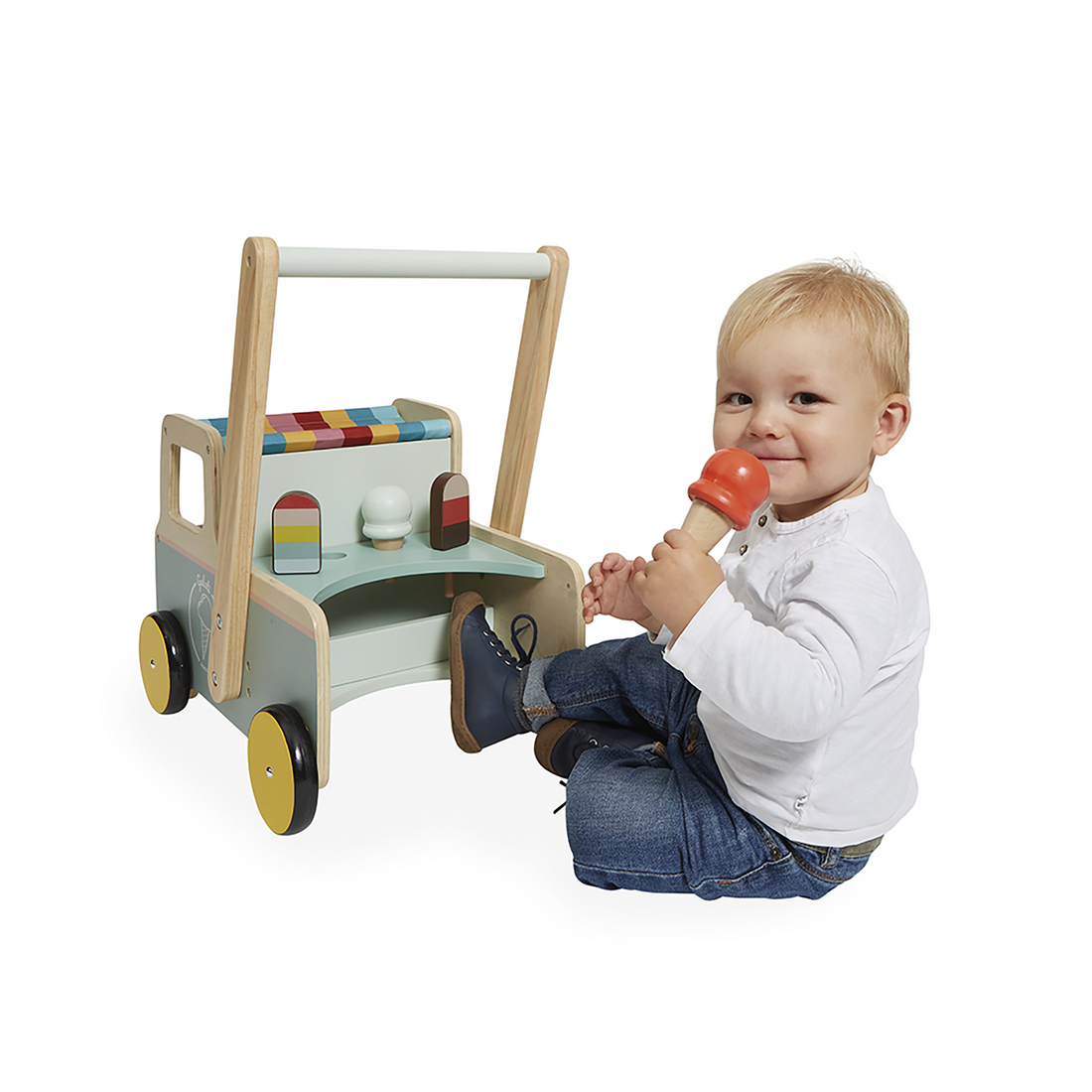 CHARIOT DE MARCHE MARCHAND DE GLACES JANOD