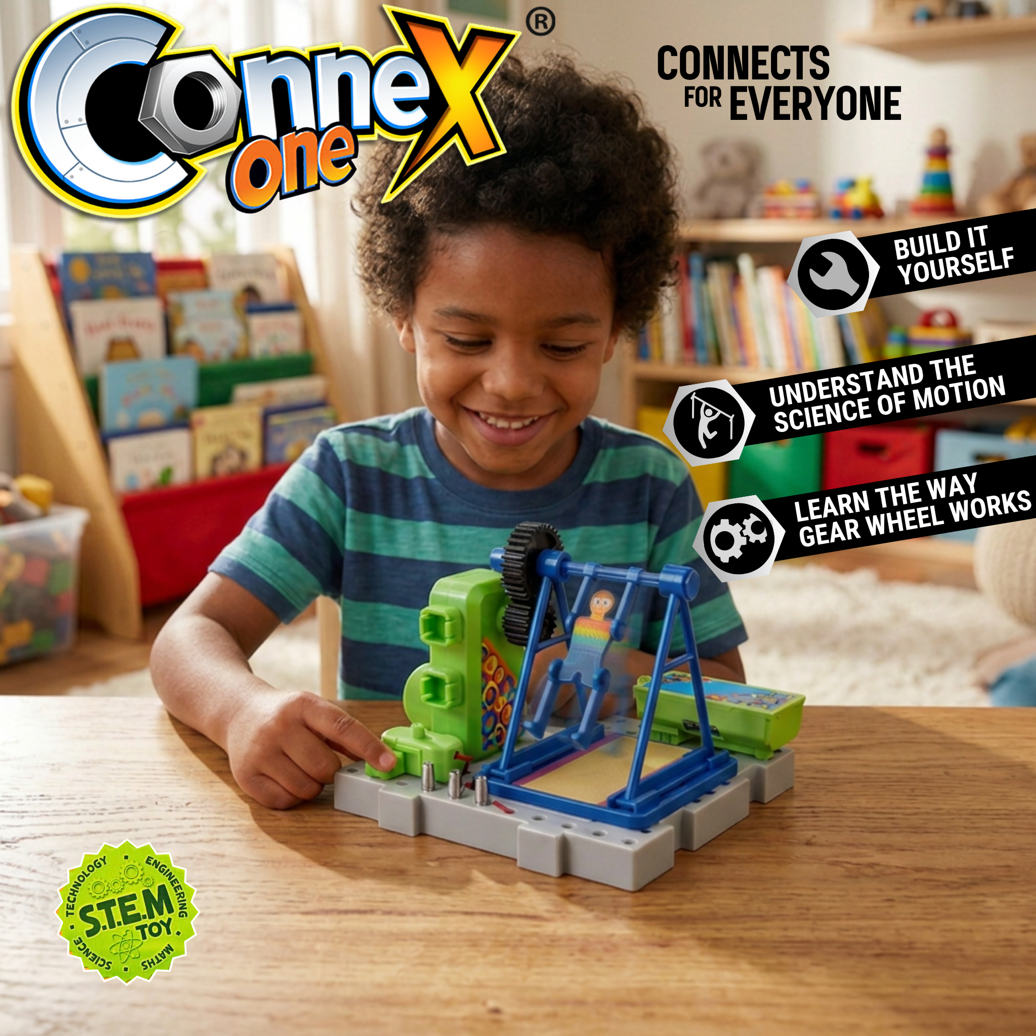 CONNEX ONE - BARRE HORIZONTALE by AMAZING TOYS
