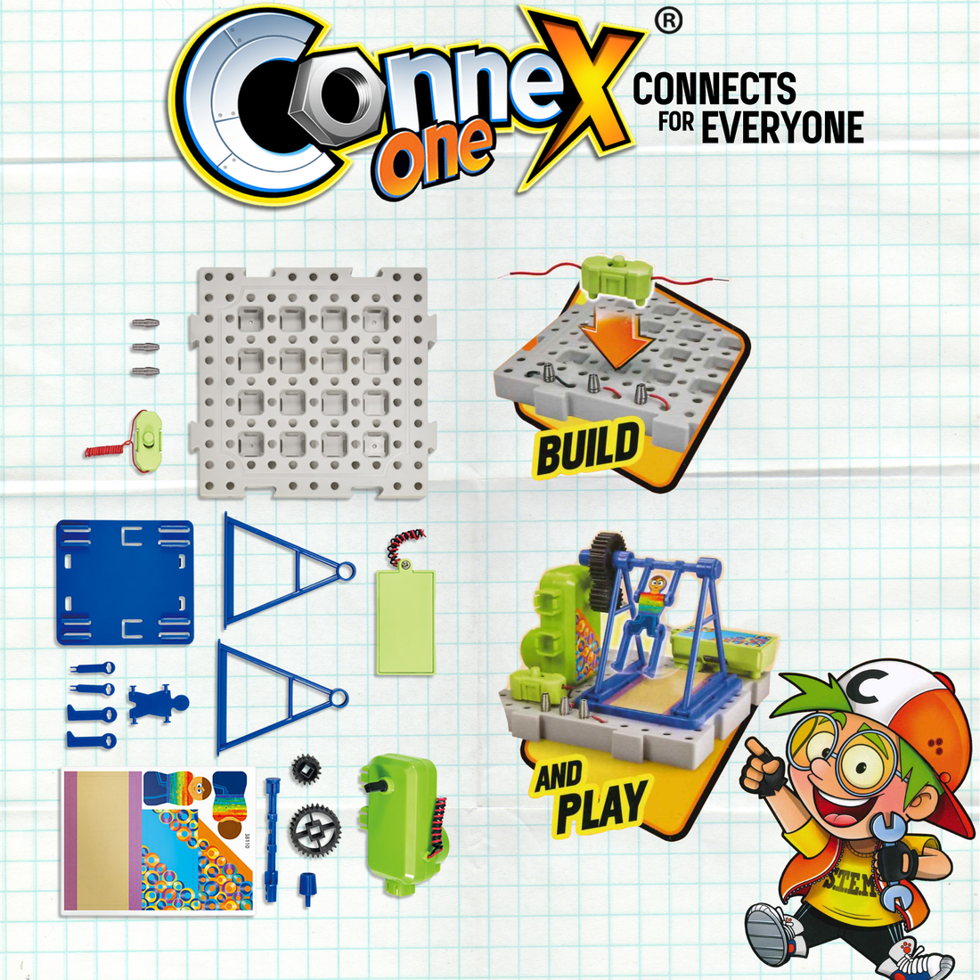 CONNEX ONE - BARRE HORIZONTALE by AMAZING TOYS