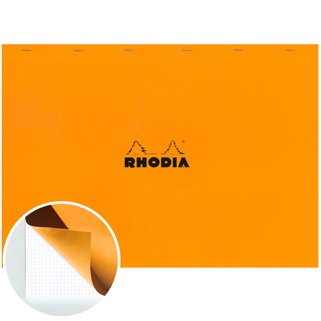 Bloc-Notes Orange  38 5/5 16,5X12,5 RHODIA
