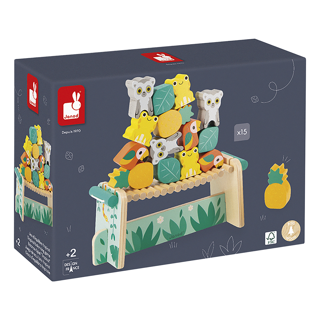 TROPIK - JEU D'ÉQUILIBRE TROPICAL JANOD