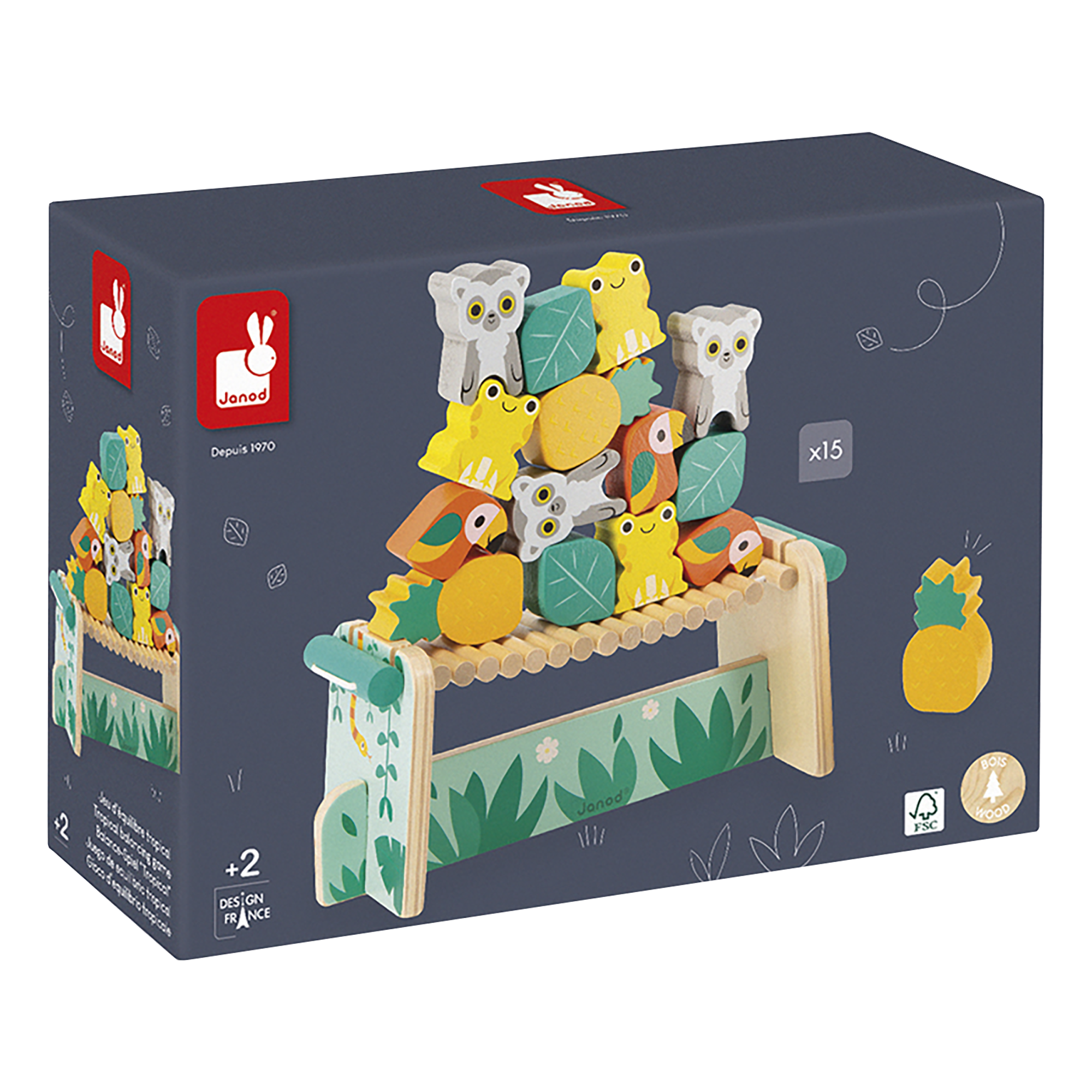 TROPIK - JEU D'ÉQUILIBRE TROPICAL JANOD