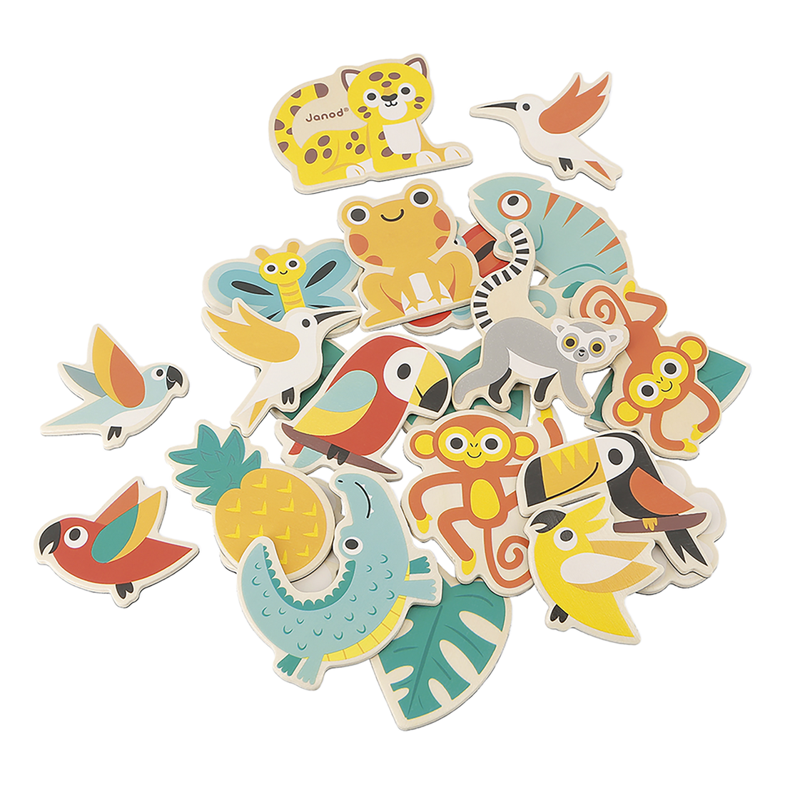 TROPIK - MAGNETS TROPICAUX 24 PCS JANOD