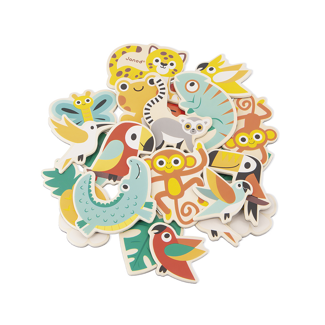 TROPIK - MAGNETS TROPICAUX 24 PCS JANOD
