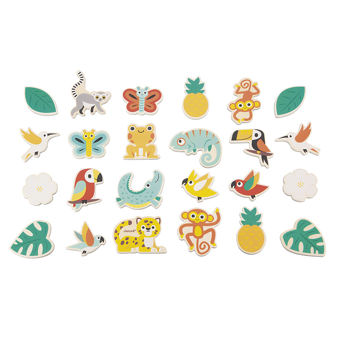 TROPIK - MAGNETS TROPICAUX 24 PCS JANOD