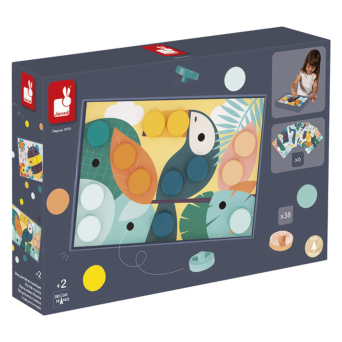 MES PREMIERES MOSAIQUES EN BOIS JANOD