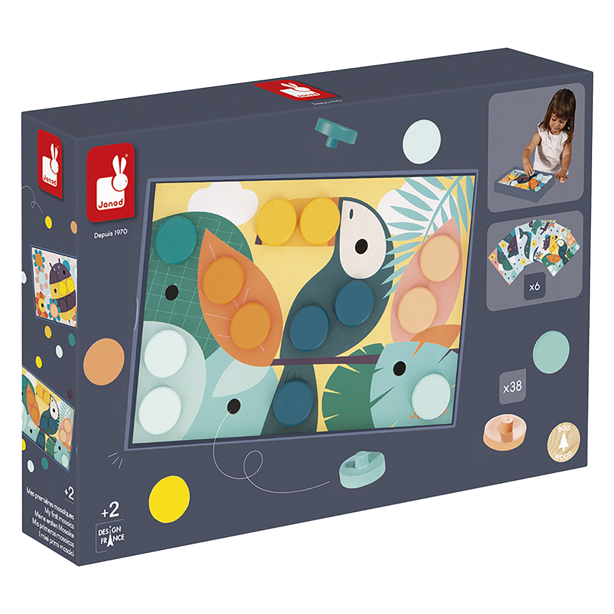 MES PREMIERES MOSAIQUES EN BOIS JANOD