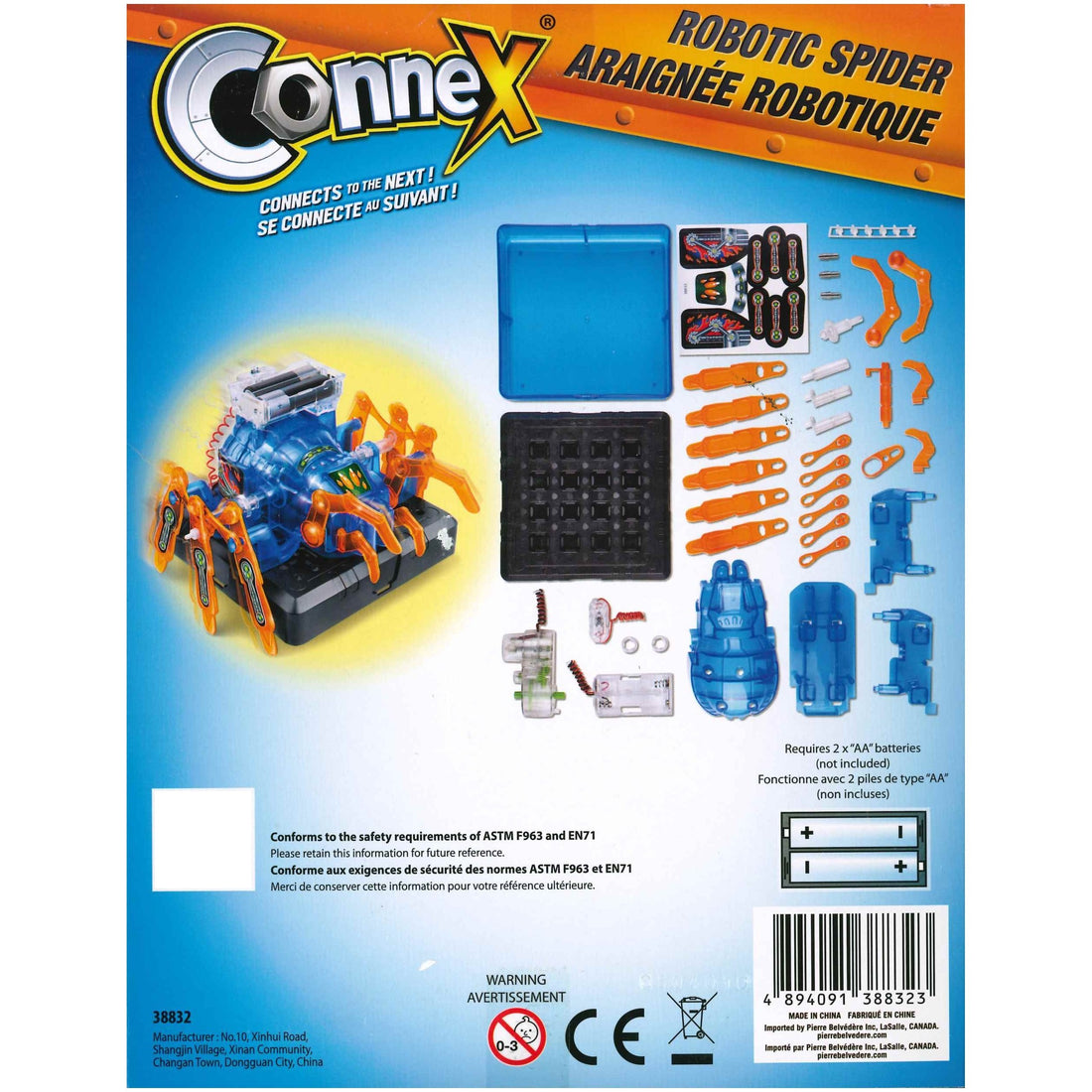 CONNEX - ARAIGNÉE ROBOTIQUE AMAZING TOYS