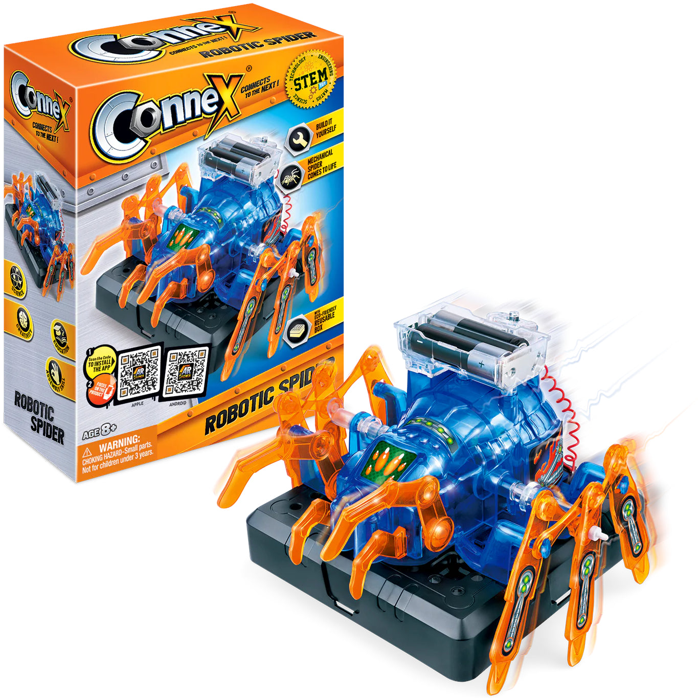 CONNEX - ARAIGNÉE ROBOTIQUE AMAZING TOYS