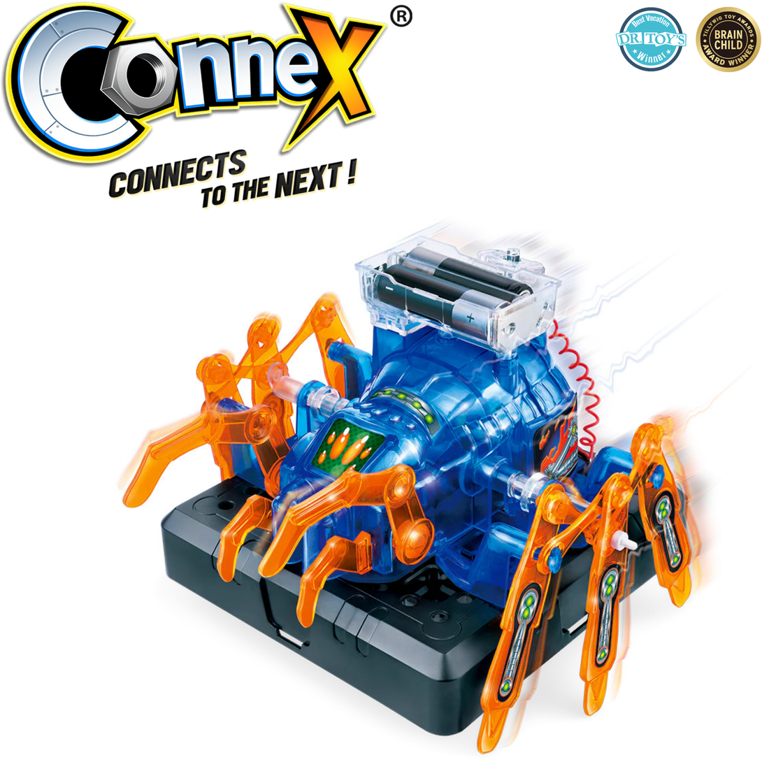 CONNEX - ARAIGNÉE ROBOTIQUE AMAZING TOYS
