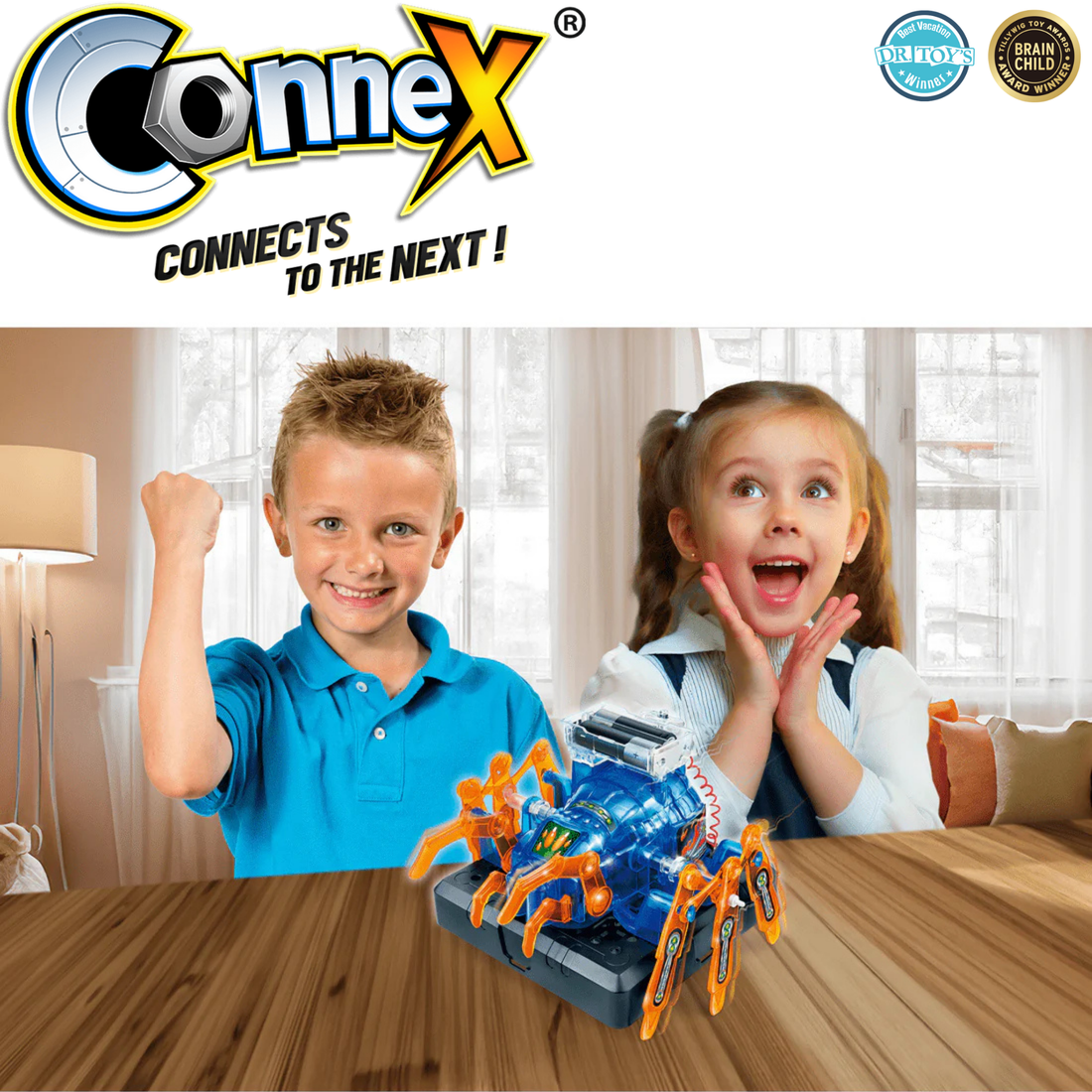 CONNEX - ARAIGNÉE ROBOTIQUE AMAZING TOYS