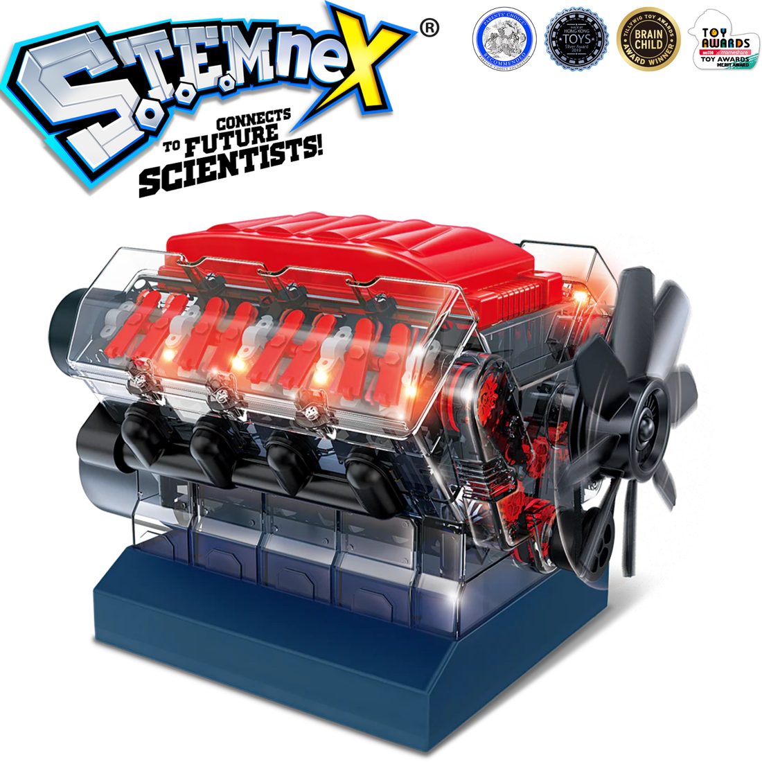 STEMNEX - MOTEUR MODÈLE V8 AMAZING TOYS