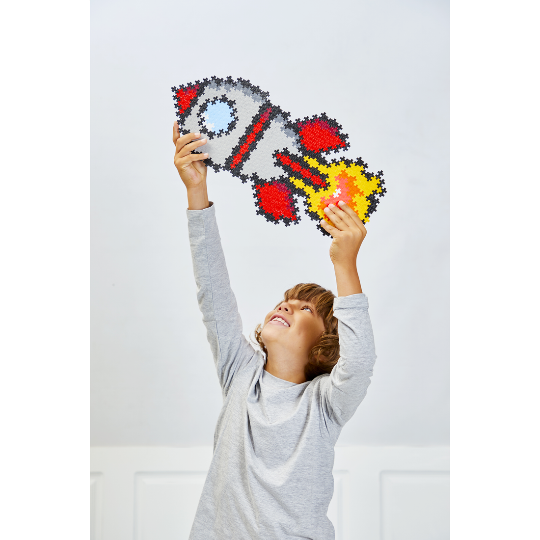 PUZZLE BY NUMBER - FUSÉE - 500pcs - PLUS PLUS