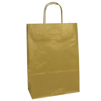 Sac Moyen Kraft - Or  22x10x27 CLAIREFONTAINE