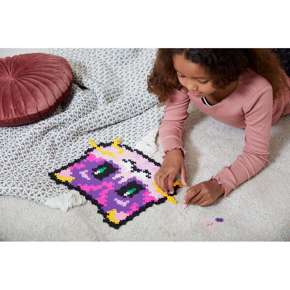 PUZZLE BY NUMBER - CHATON - 500pcs PLUS PLUS