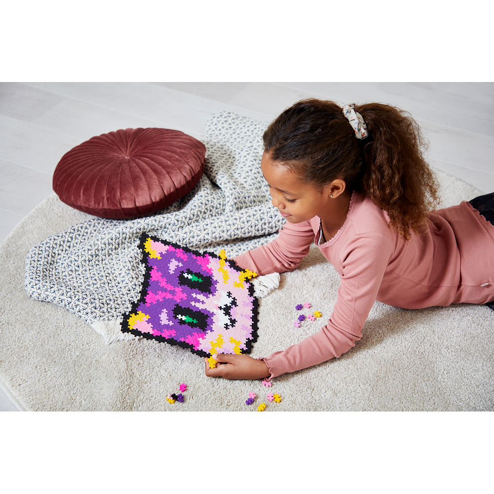 PUZZLE BY NUMBER - CHATON - 500pcs PLUS PLUS
