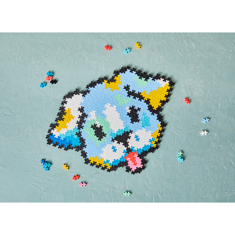 PUZZLE BY NUMBER - CHIOT - 500pcs PLUS PLUS