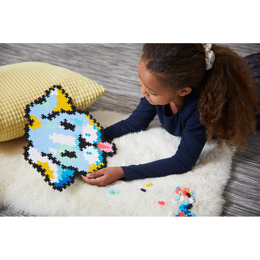 PUZZLE BY NUMBER - CHIOT - 500pcs PLUS PLUS