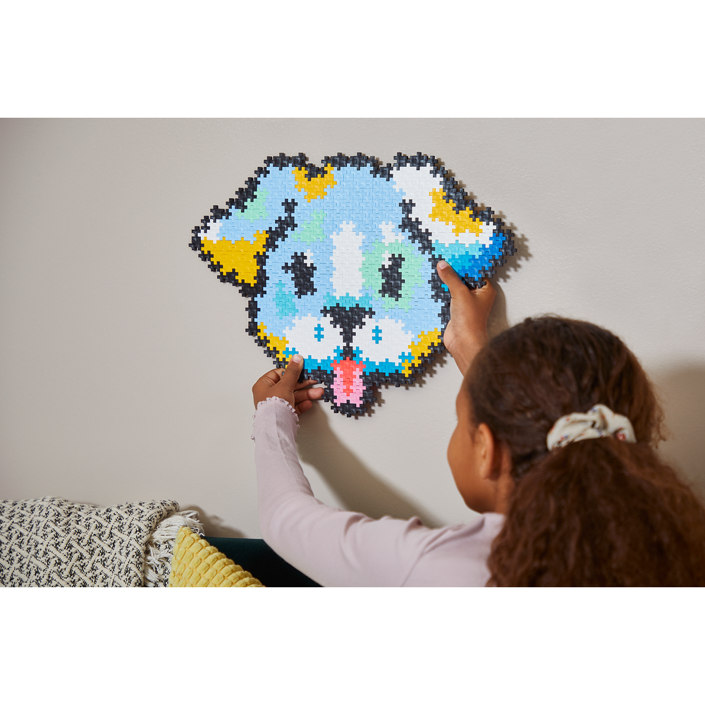 PUZZLE BY NUMBER - CHIOT - 500pcs PLUS PLUS