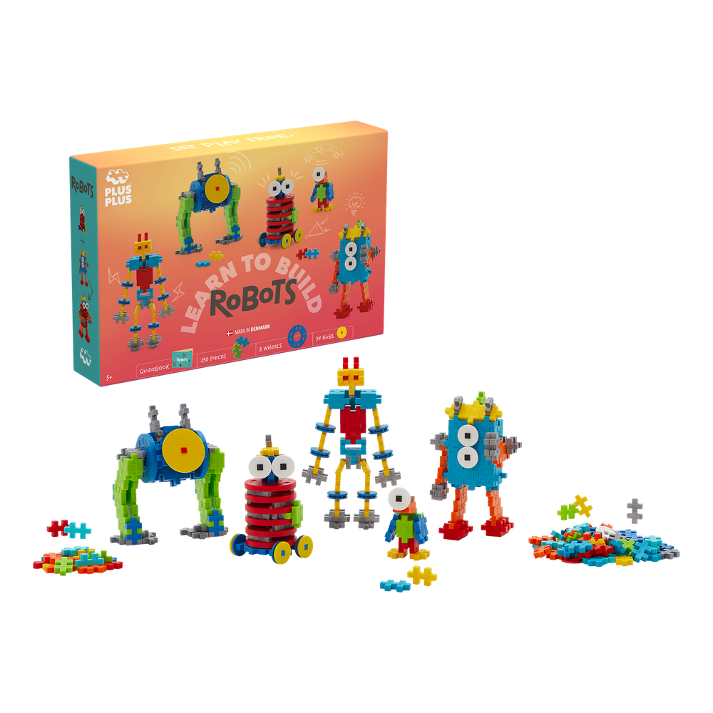 LEARN TO BUILD - ROBOTS PLUS PLUS