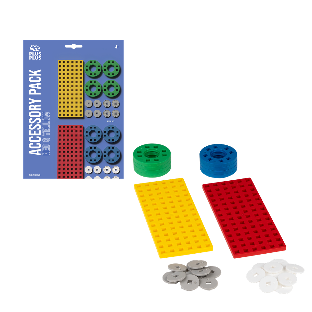 ENS. PETITES PLAQUETTES DE BASE ET ROUES - PAQUET BLEU PLUS PLUS