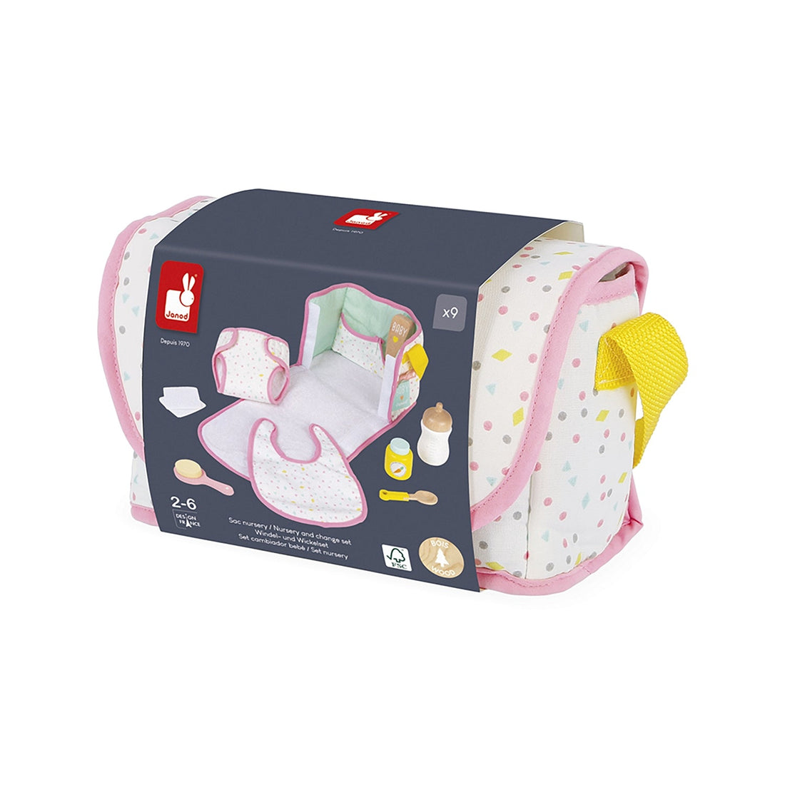 ENSEMBLE DE NAISSANCE POUR POUPÉES JANOD