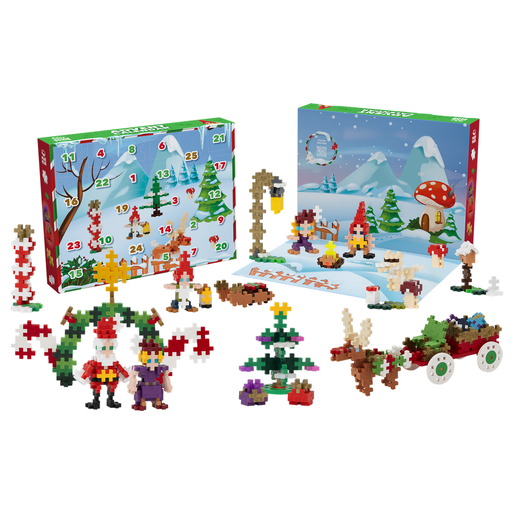 CALENDRIER DE L'AVENT - 600pcs PLUS PLUS