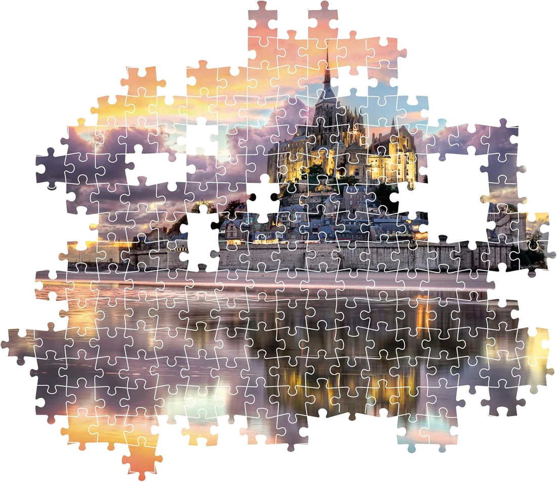 PZ1000: MAGNIFIQUE MONT SAINT-MICHEL CLEMENTONI PUZZLES
