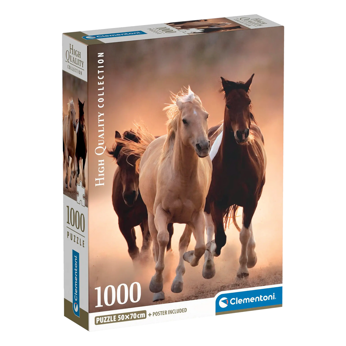 PZ1000:CHEVAUX DE COURSE CLEMENTONI PUZZLES