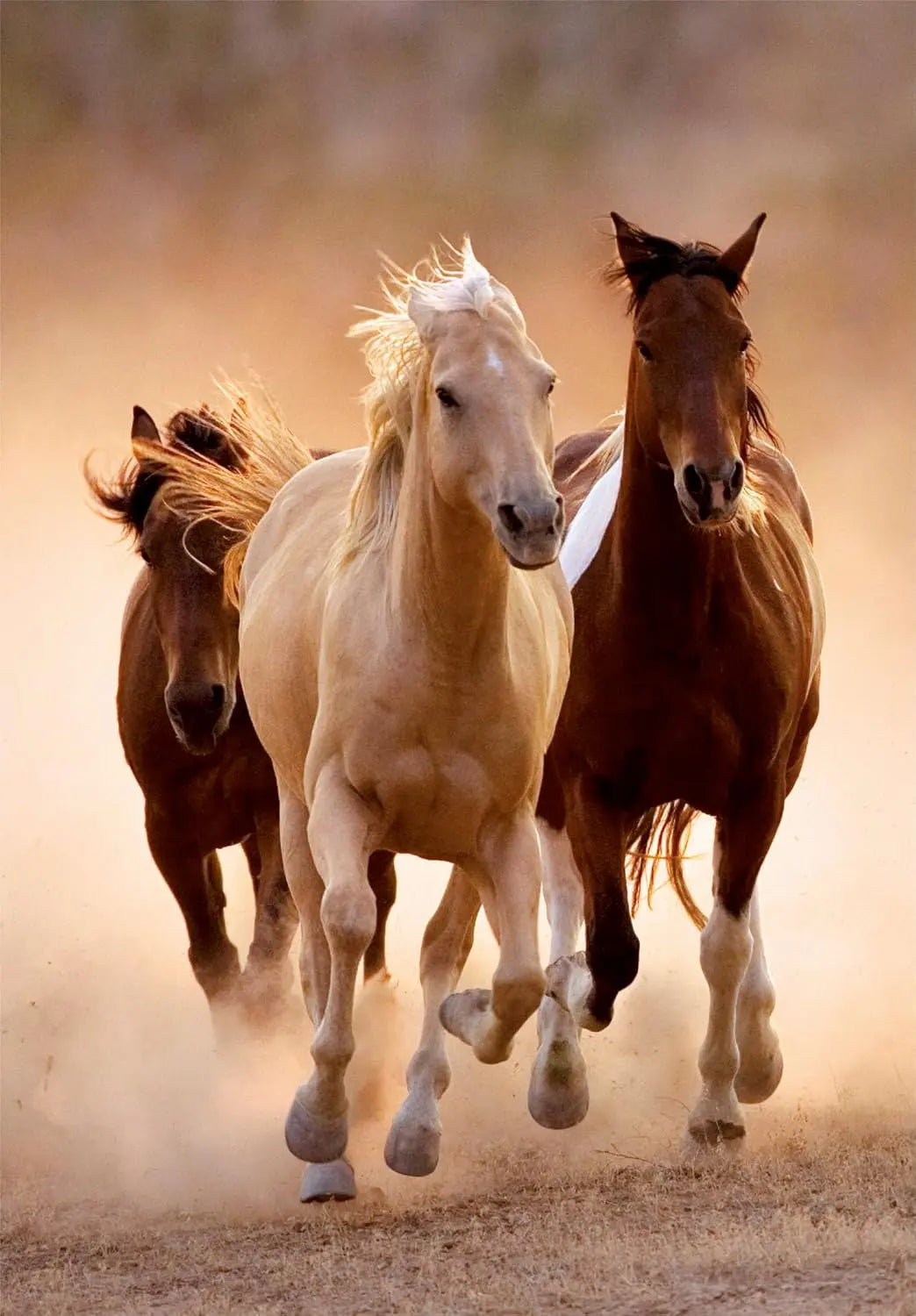 PZ1000:CHEVAUX DE COURSE CLEMENTONI PUZZLES