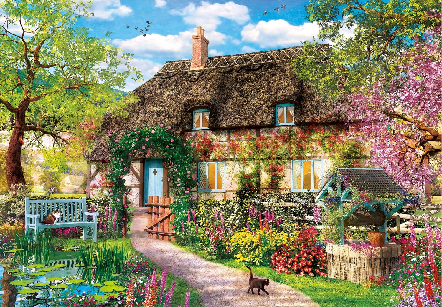 PZ1000: LE VIEUX CHALET CLEMENTONI PUZZLES
