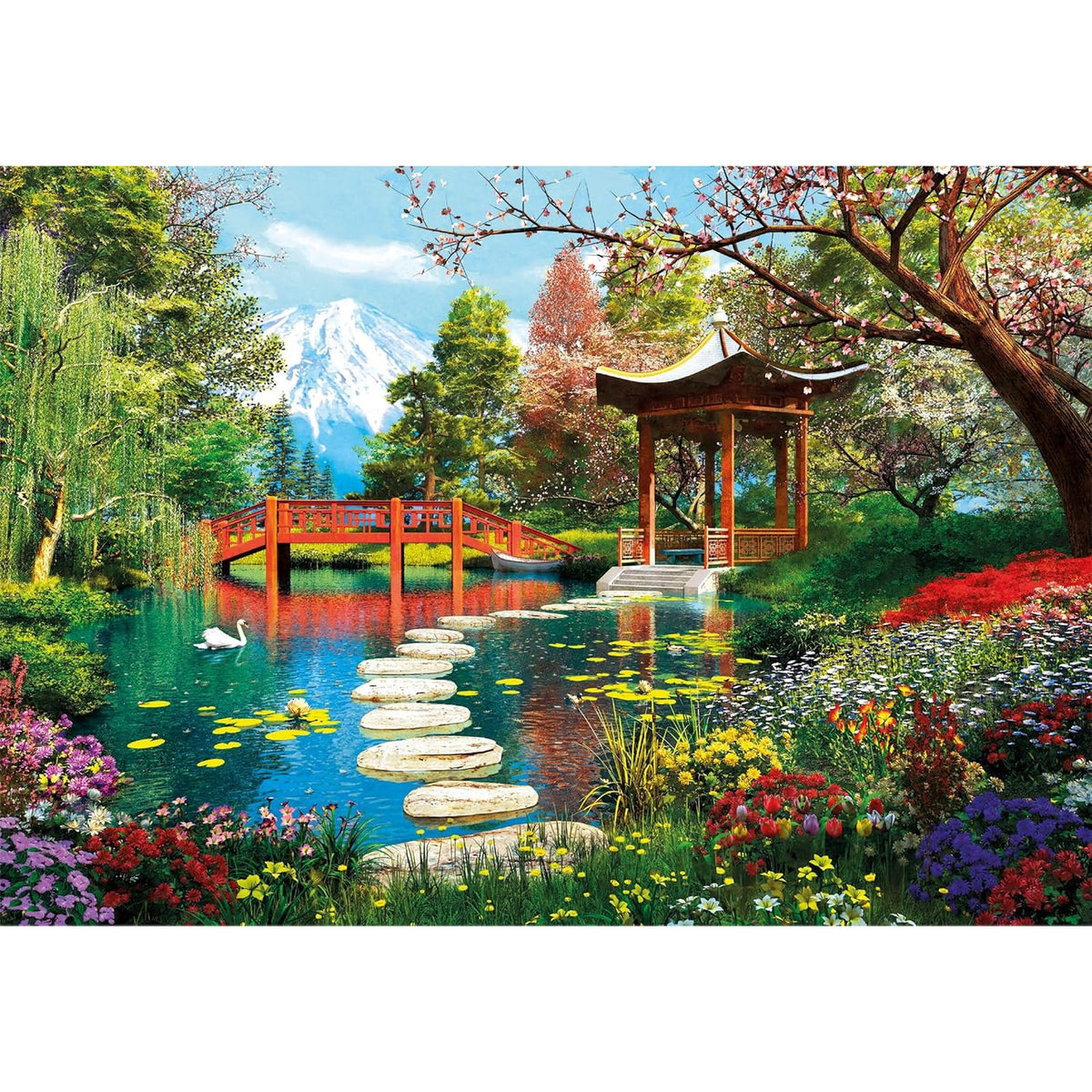 PZ1000: JARDIN FUJI CLEMENTONI PUZZLES