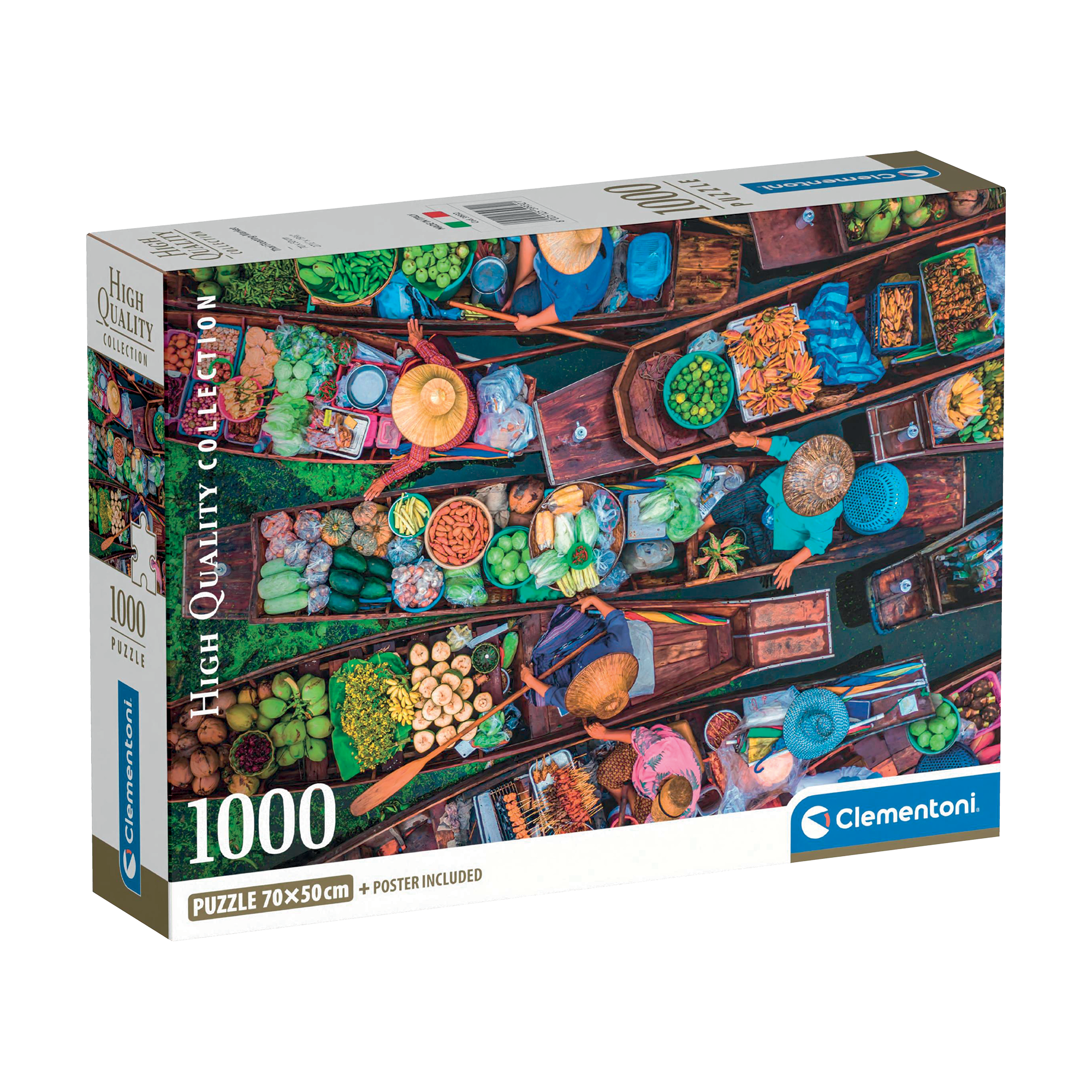 PZ1000: MARCHÉ FLOTTANT THAÏ CLEMENTONI PUZZLES