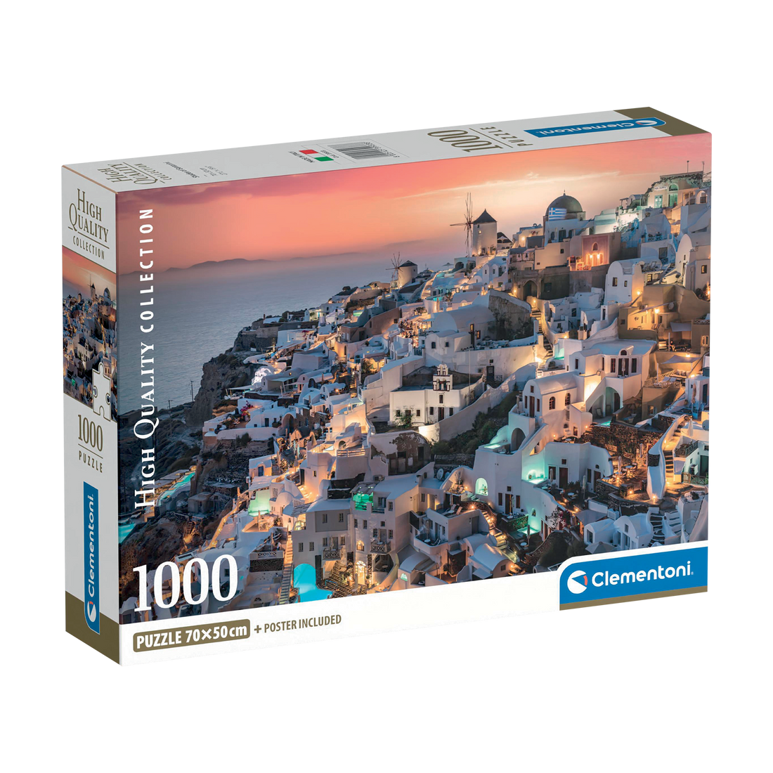 PZ1000: NUANCES DE SANTORINI CLEMENTONI PUZZLES