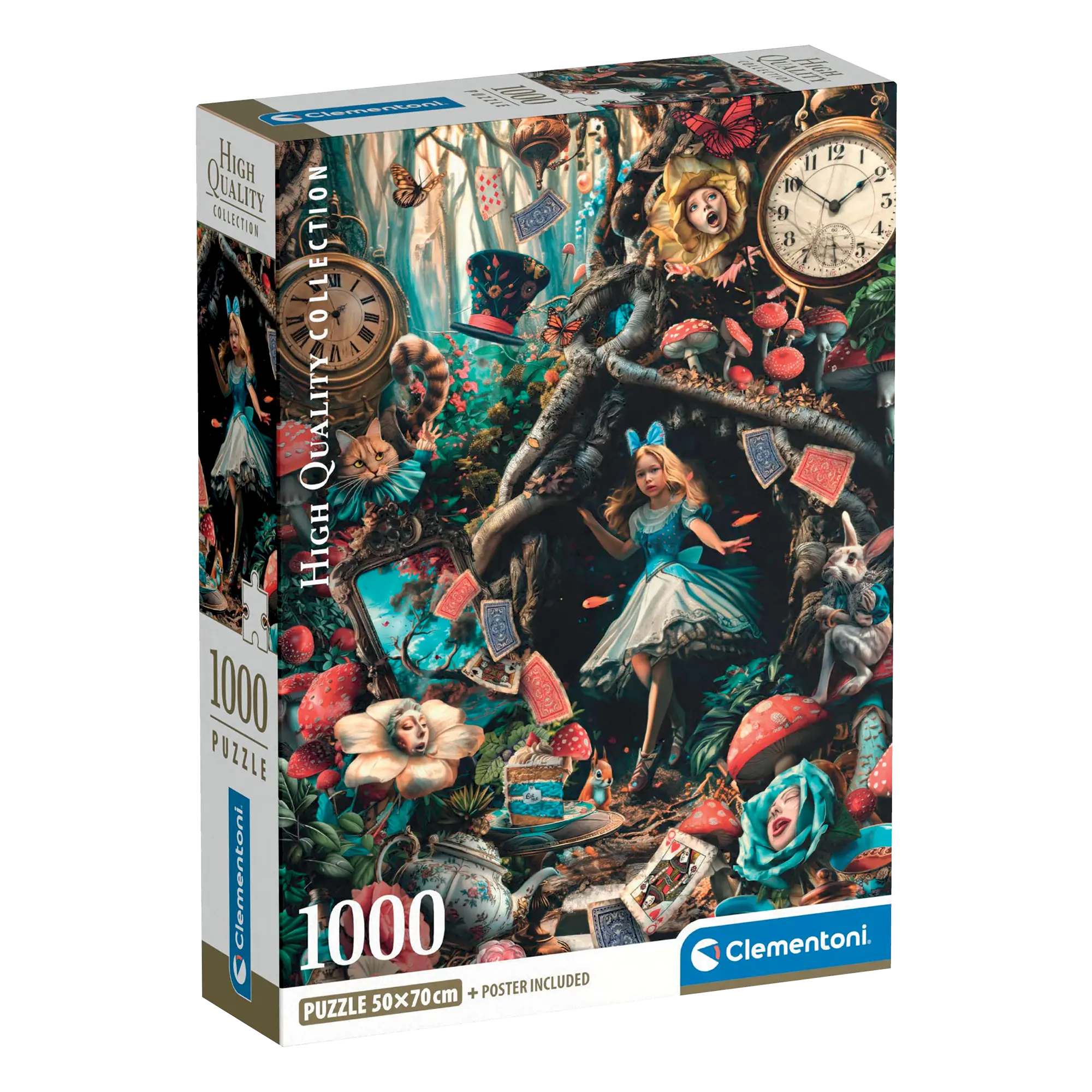 PZ1000: UN JOUR DE PLUS AU PAYS DES MERVEILLES CLEMENTONI PUZZLES