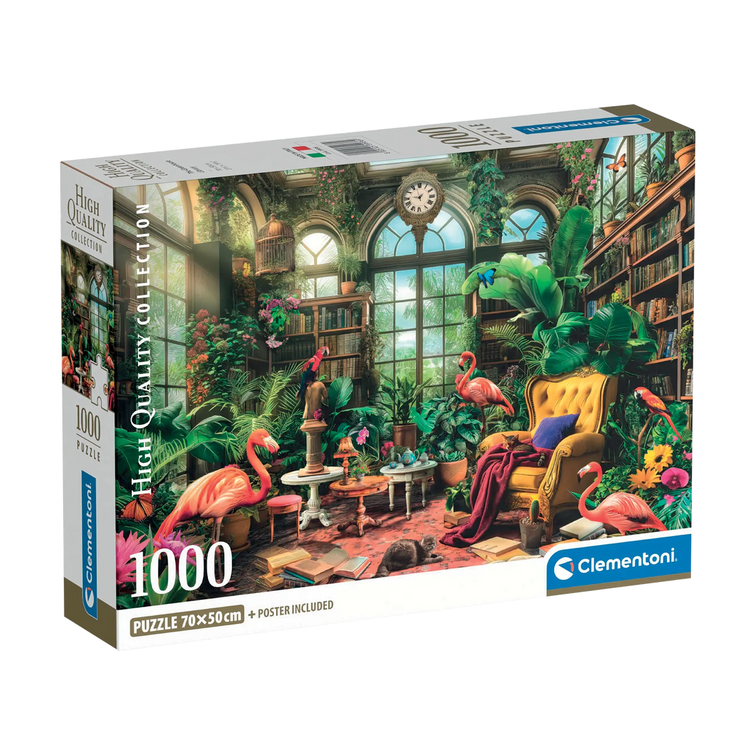 PZ1000: LA LIBRAIRIE DE LA SERRE CLEMENTONI PUZZLES