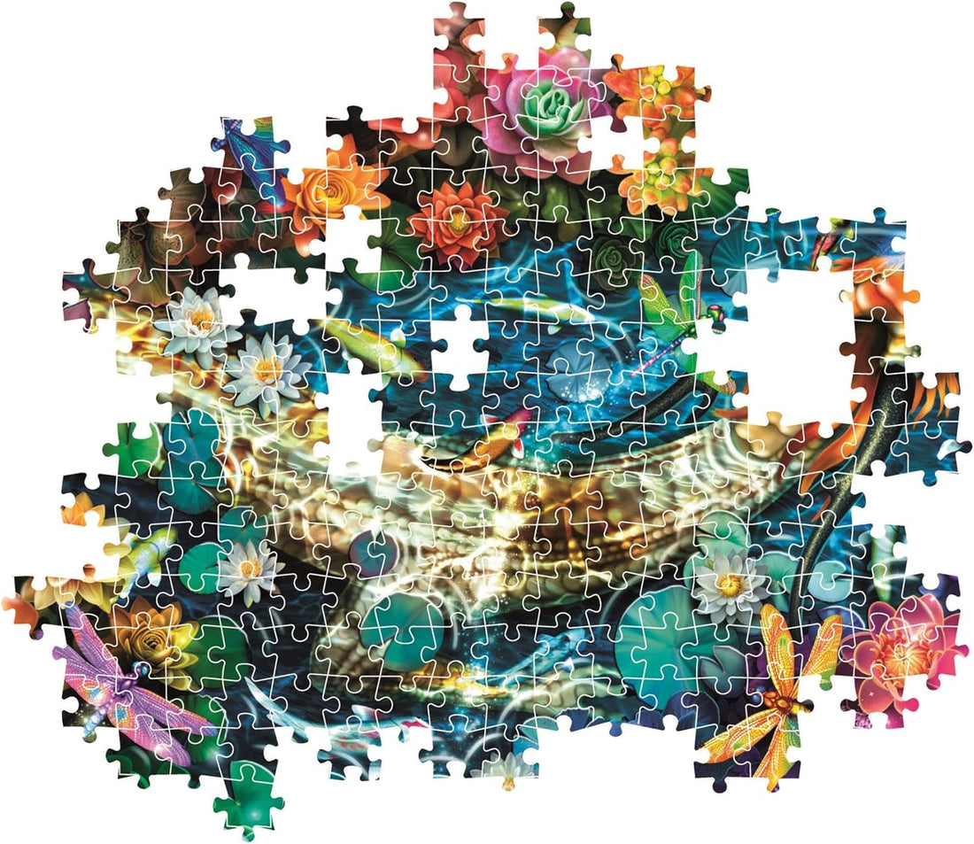 PZ1000: RIVIÈRE AUX CARPES CLEMENTONI PUZZLES